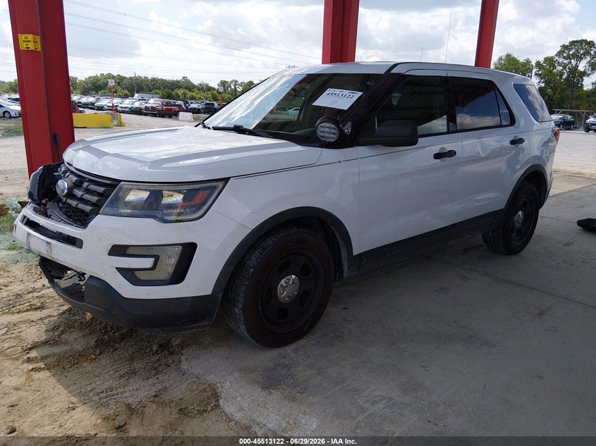 Vin: 1fm5k8ar6jgc56563, lot: 46011338, ford police interceptor utility 20182