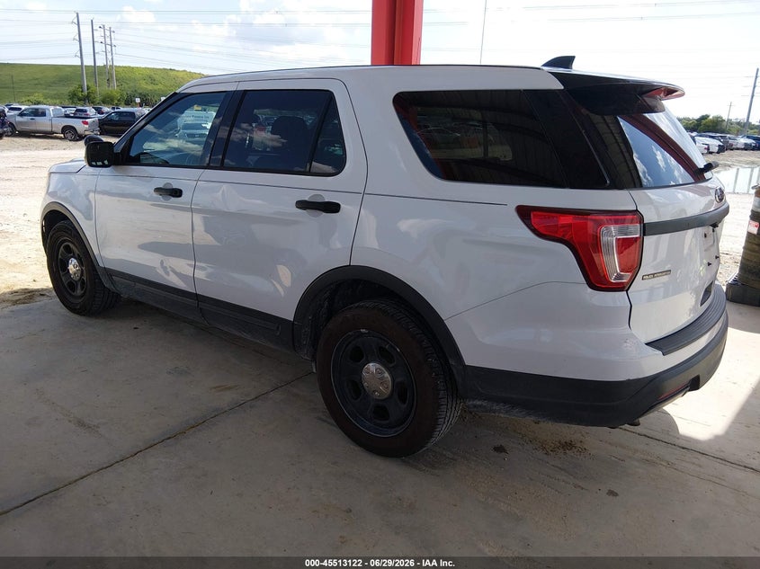 Vin: 1fm5k8ar6jgc56563, lot: 46011338, ford police interceptor utility 20183