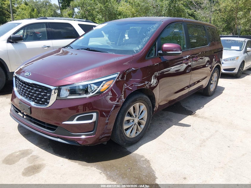 Vin: kndmb5c1xk6548634, lot: 46011350, kia sedona lx 20192