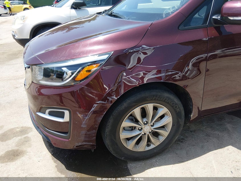 2019 Kia Sedona Lx VIN: KNDMB5C1XK6548634 Lot: 45513134