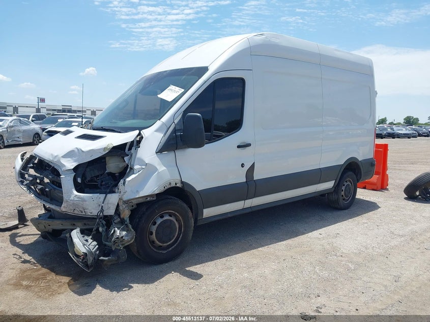 Vin: 1ftyr2xmxjka43604, lot: 46011353, ford transit-250 20182
