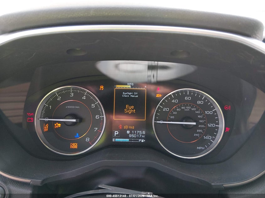 2018 SUBARU XV SPORT UTILITY VEHICLE 2.0L H-4 DI, DOHC, VVT, 152HP