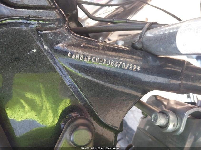 2013 Harley-Davidson Flhtcu Ultra Classic Electra Gld VIN: 1HD1FCM1XDB670722 Lot: 45513151