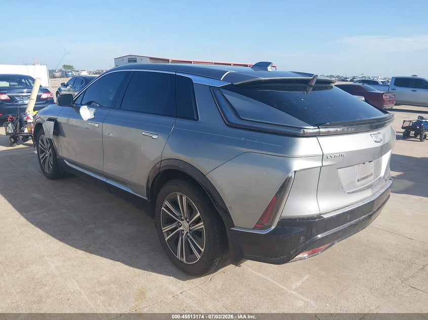 Vin: 1gykprrk9rz113574, lot: 46011390, cadillac lyriq luxury w/1sd 20243