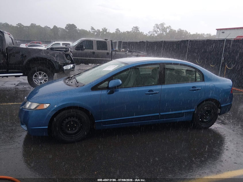 2009 HONDA CIVIC SEDAN 1.8L I-4 VVT, 140HP