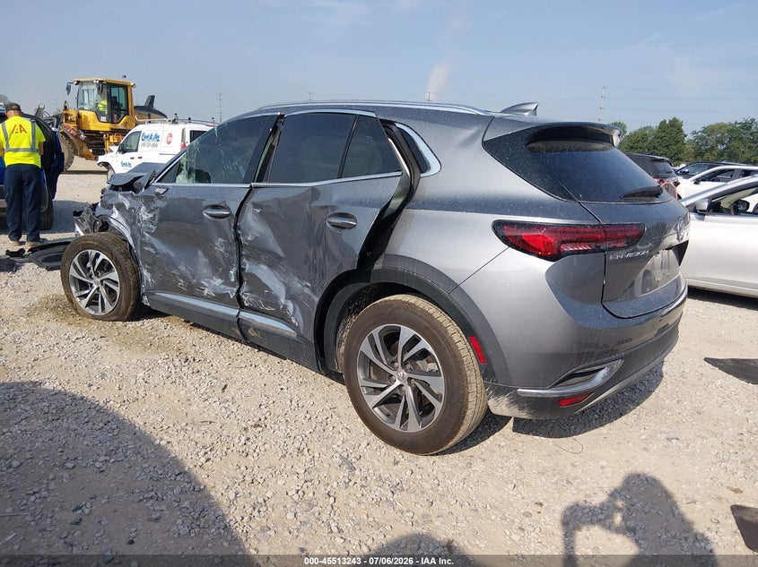 Vin: lrbfznr47nd114014, lot: 46011459, buick envision fwd essence 20223