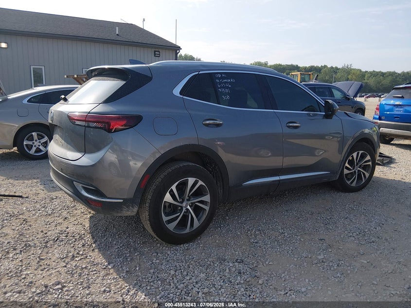 Vin: lrbfznr47nd114014, lot: 46011459, buick envision fwd essence 20224