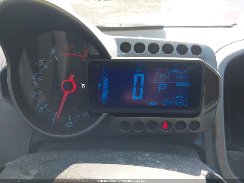 2016 Chevrolet Sonic Lt Auto VIN: 1G1JC6SB4G4172086 Lot: 45513259