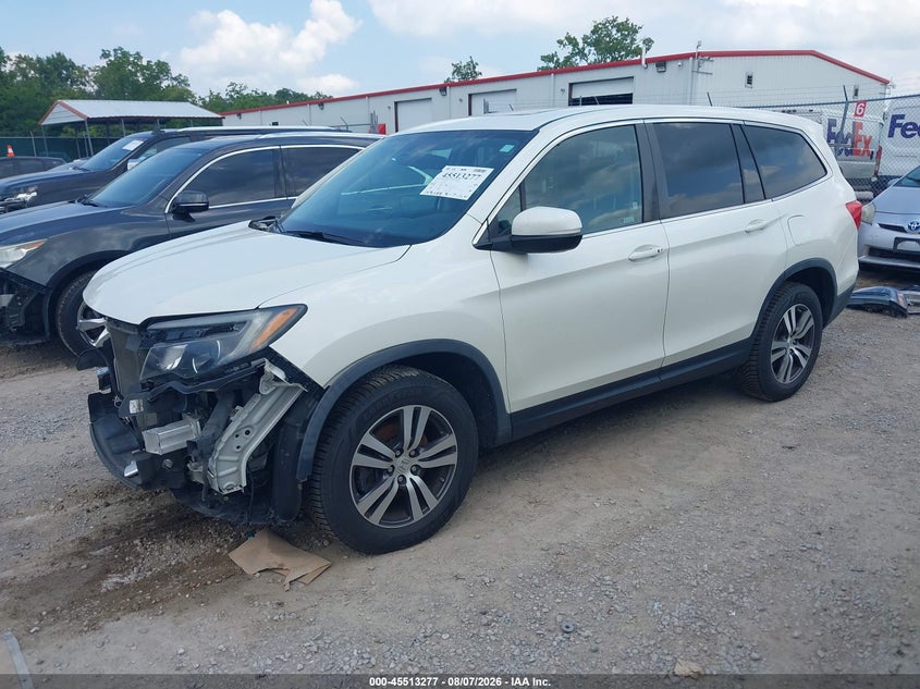 Vin: 5fnyf6h53jb049796, lot: 46011493, honda pilot ex-l 20182