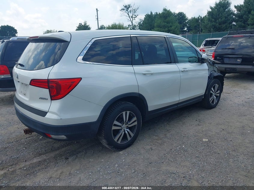 Vin: 5fnyf6h53jb049796, lot: 46011493, honda pilot ex-l 20184