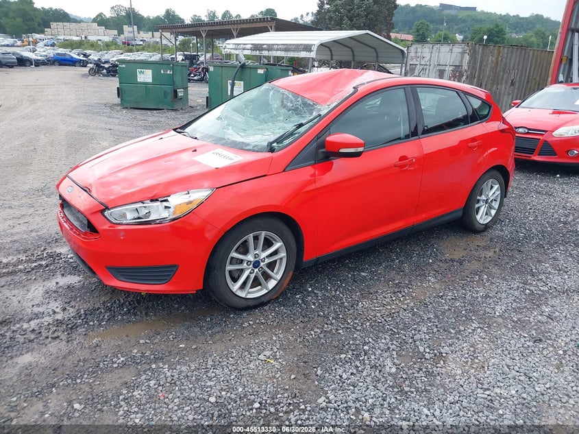 Vin: 1fadp3k28hl268467, lot: 46011546, ford focus se 20172