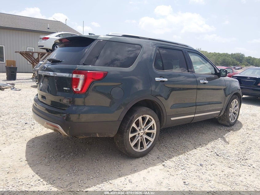 Vin: 1fm5k8f86ggc06481, lot: 46011551, ford explorer limited 20164