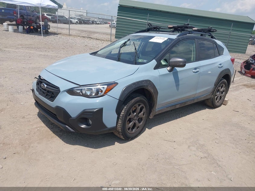 2022 SUBARU CROSSTREK auction photo 2
