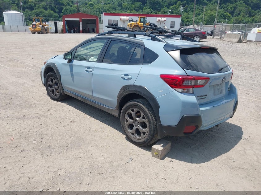 2022 SUBARU CROSSTREK auction photo 3