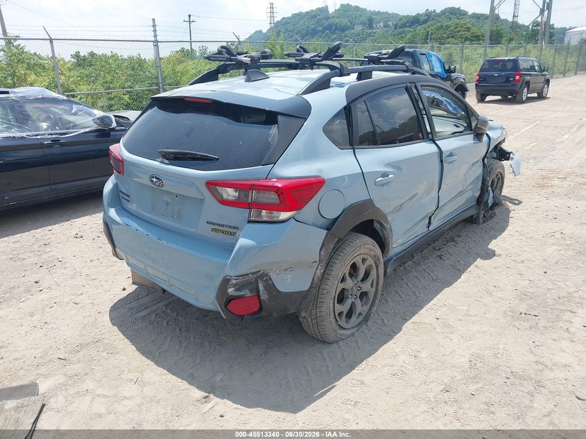 2022 SUBARU CROSSTREK auction photo 4