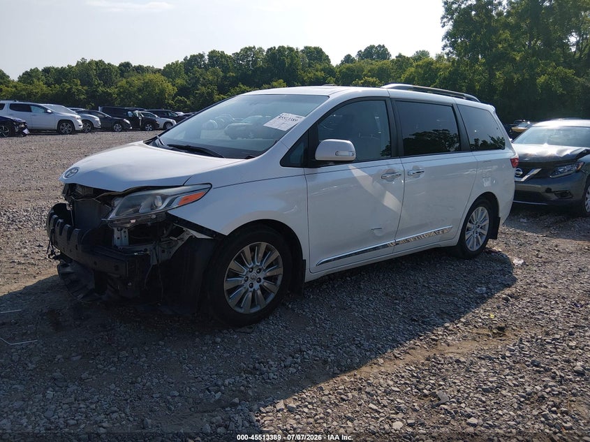 2015 Toyota Sienna Limited Premium 7 Passenger 5TDYK3DC9FS613355 photo 1