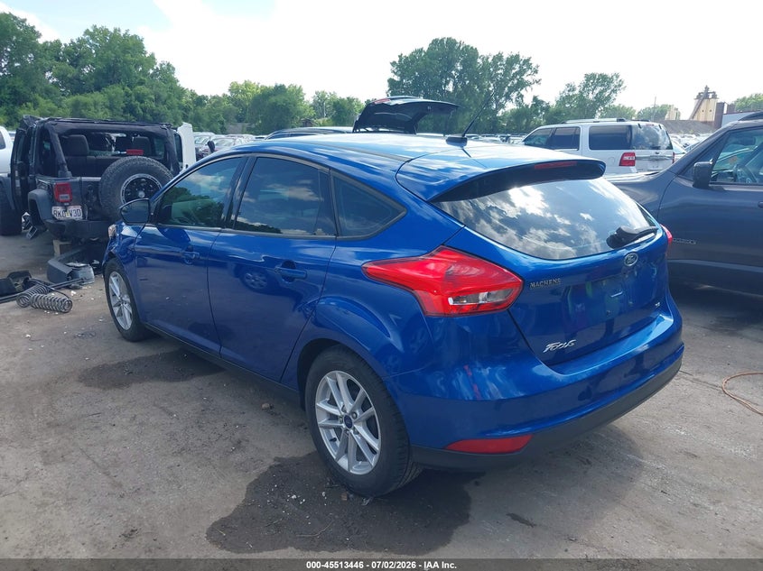Vin: 1fadp3k29jl330903, lot: 46011662, ford focus se 20183