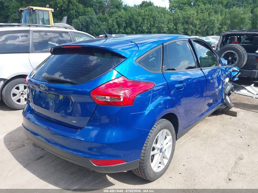 Vin: 1fadp3k29jl330903, lot: 46011662, ford focus se 20184