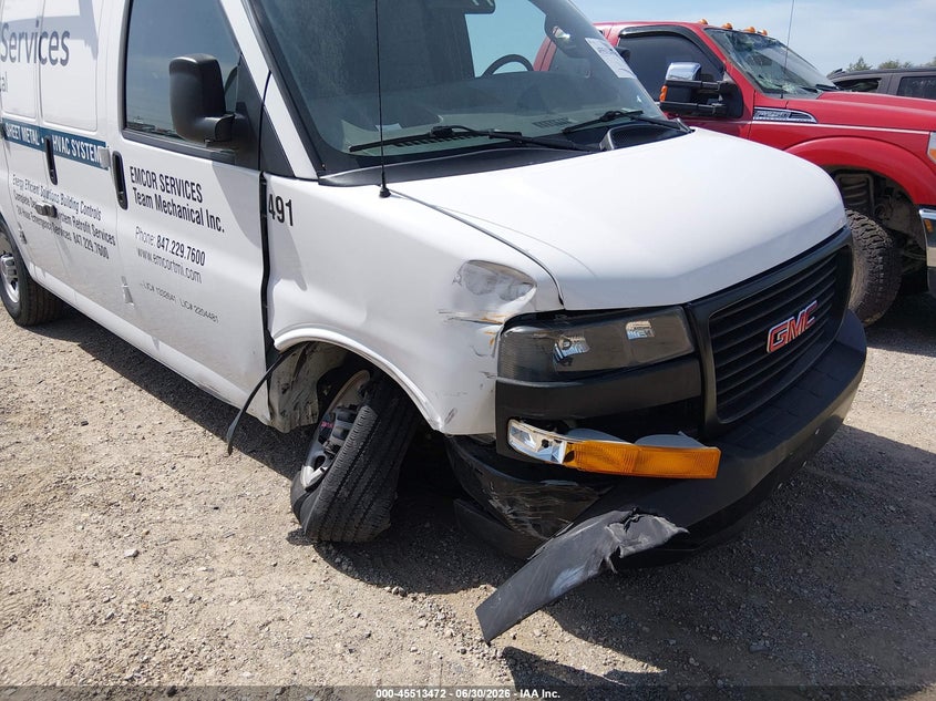 2023 GMC Savana Cargo Rwd 2500 Regular Wheelbase Work Van VIN: 1GTW7AFP1P1173577 Lot: 45513472