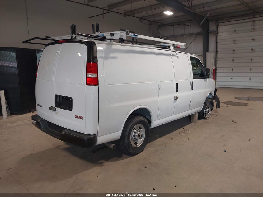Vin: 1gtw7afp1p1173577, lot: 46011688, gmc savana cargo rwd 2500 regular wheelbase work van 20234
