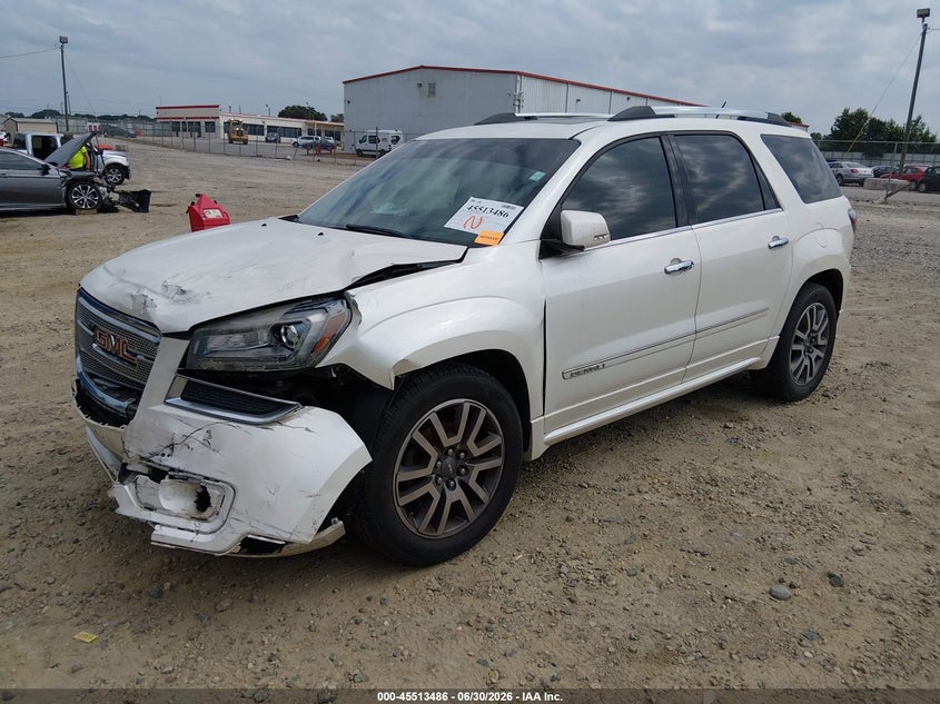Vin: 1gkkrtkd2dj166606, lot: 46011702, gmc acadia denali 20132
