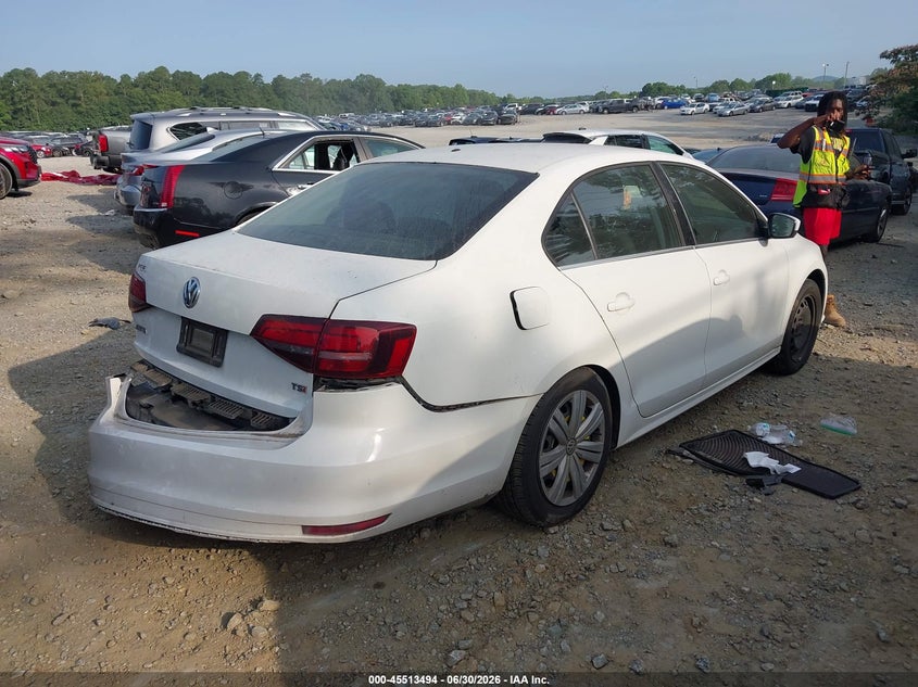 2017 VOLKSWAGEN JETTA auction photo 4