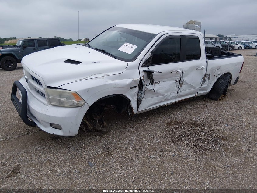 Vin: 1d7rv1gt3bs501525, lot: 46011719, ram ram 1500 sport 20112