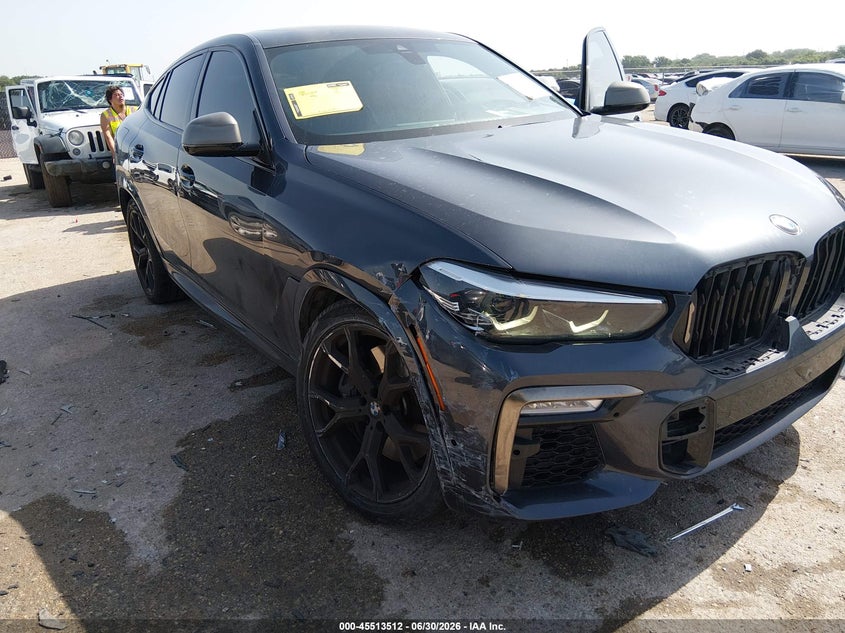 2020 BMW X6 M50I VIN: 5UXCY8C07LLE40320 Lot: 45513512