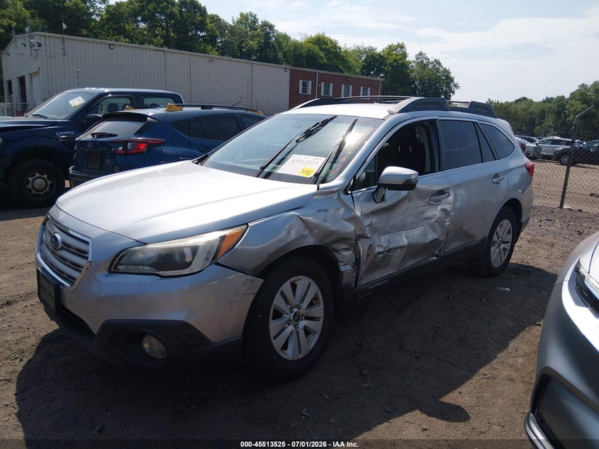 Vin: 4s4bsafc3g3328852, lot: 46011741, subaru outback 2.5i premium 20162