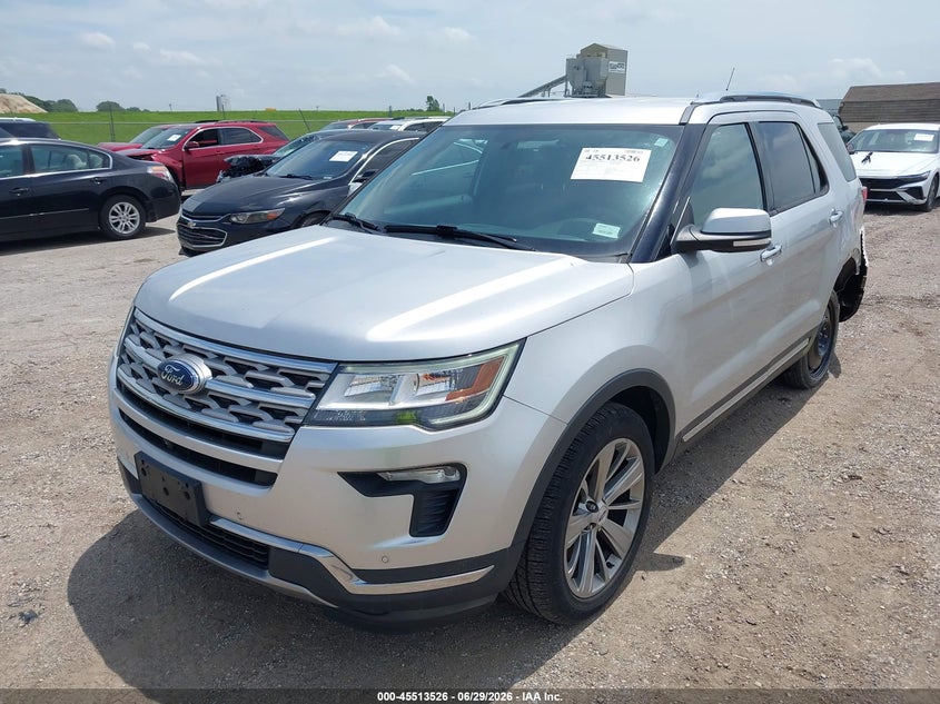 Vin: 1fm5k8f88jga86027, lot: 46011742, ford explorer limited 20182