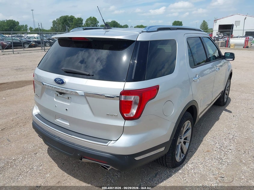 Vin: 1fm5k8f88jga86027, lot: 46011742, ford explorer limited 20184