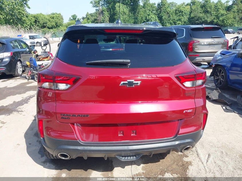 2023 Chevrolet Trailblazer Awd Rs VIN: KL79MUSL3PB165756 Lot: 45513560