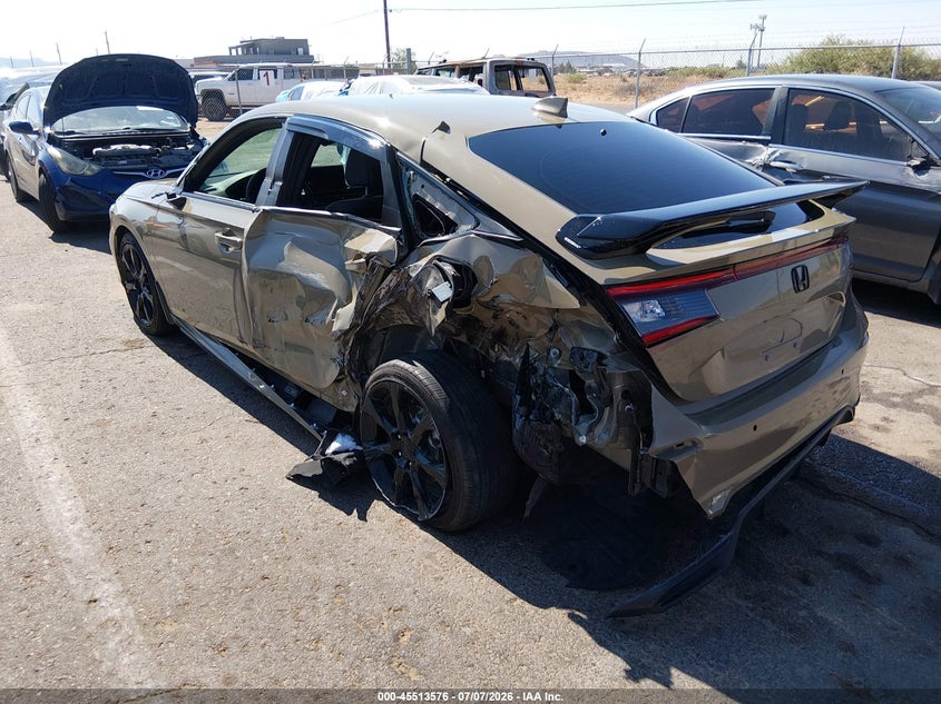 2025 HONDA CIVIC HYBRID auction photo 3