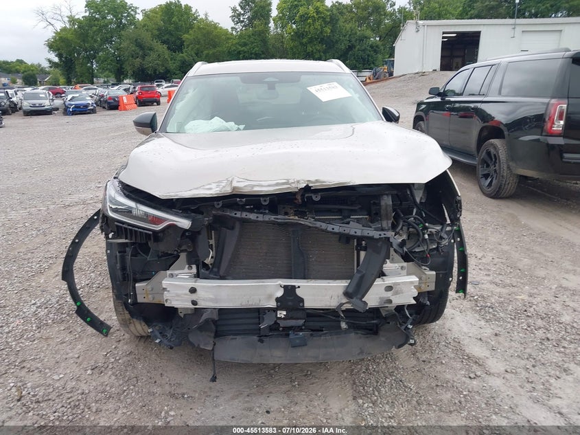 2022 Infiniti Qx60 Luxe Awd VIN: 5N1DL1FS3NC331650 Lot: 45513583