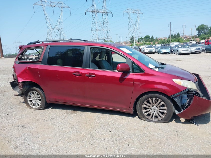 2011 Toyota Sienna Xle/Limited VIN: 5TDYK3DC0BS112221 Lot: 45513592