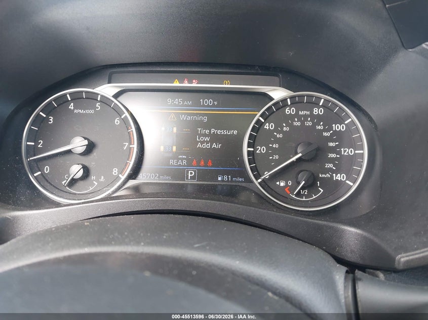 2025 NISSAN ALTIMA auction photo 7