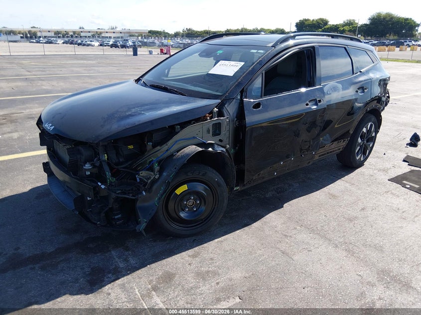 2023 Kia Sportage X-Line, Left Side, IAAI, VIN 5XYK6CAF4PG047368 — photo 2