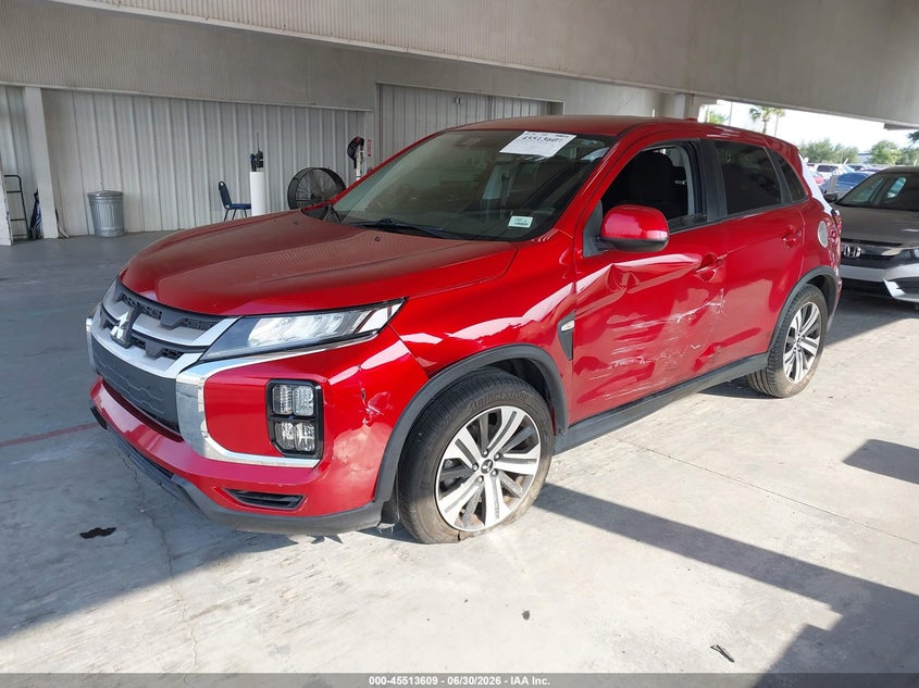 2021 Mitsubishi Outlander Sport 2.0 Be 2Wd/2.0 Es 2Wd/2.0 Le 2Wd/2.0 S 2Wd, Левый бок, IAAI, VIN JA4APUAU8MU022457 — фото 2