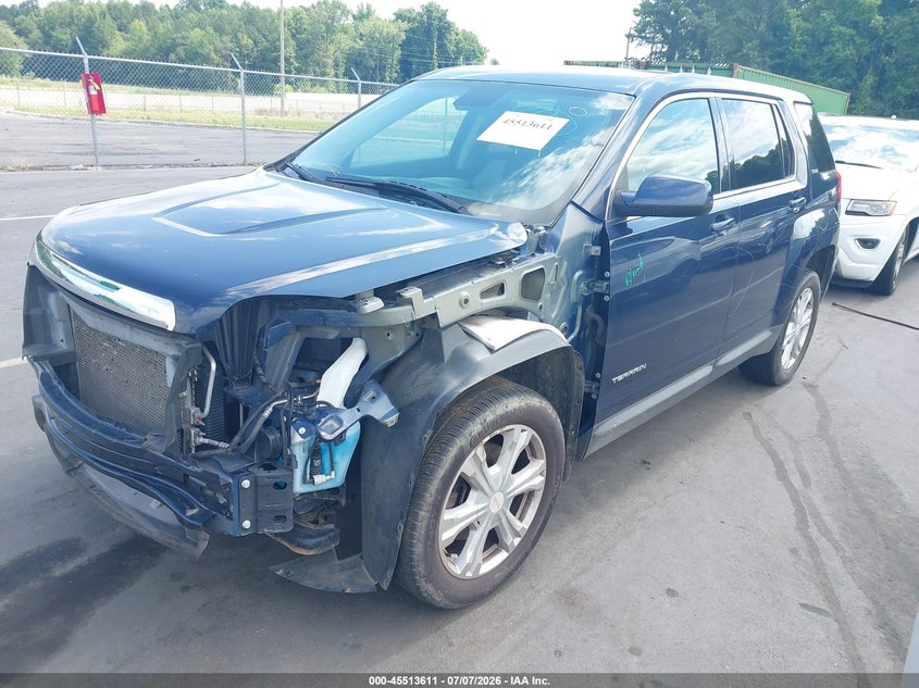 Vin: 2gkalmek2h6273641, lot: 46011827, gmc terrain sle-1 20172