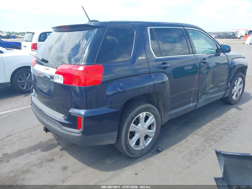Vin: 2gkalmek2h6273641, lot: 46011827, gmc terrain sle-1 20174