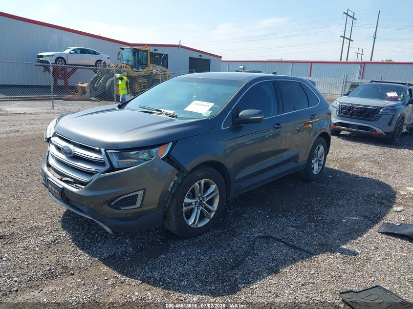 Vin: 2fmpk3j83gbb02685, lot: 46011831, ford edge sel 20162