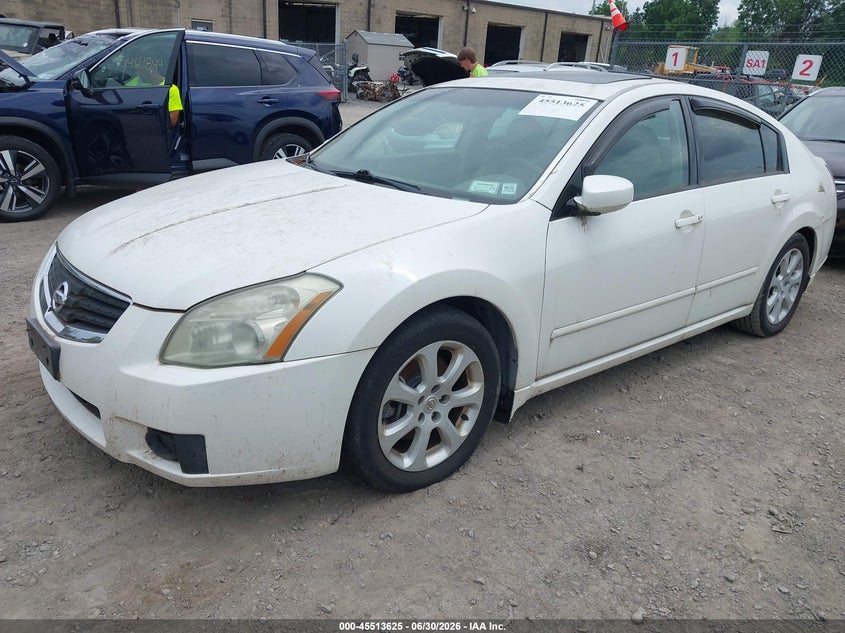 2007 Nissan Maxima, Обычный износ, IAAI, VIN 1N4BA41E57C807166 — фото 2