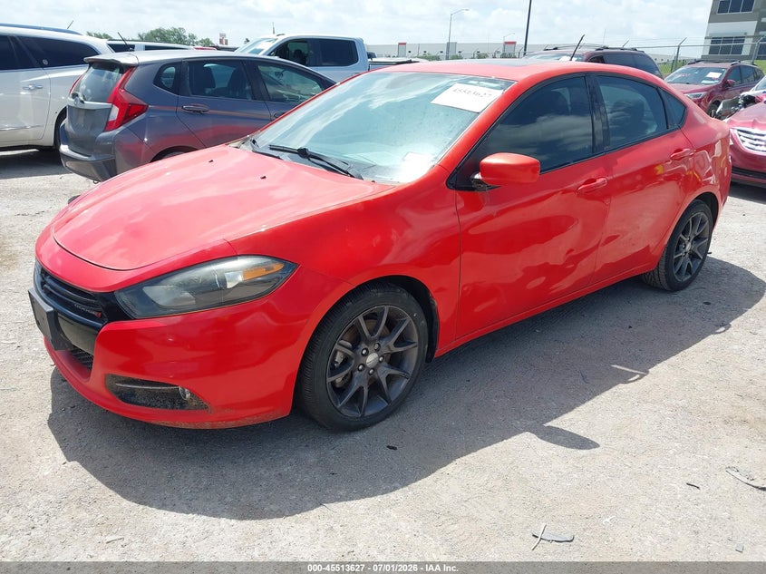 Vin: 1c3cdffa4gd822571, lot: 46011843, dodge dart sxt sport rallye 20162