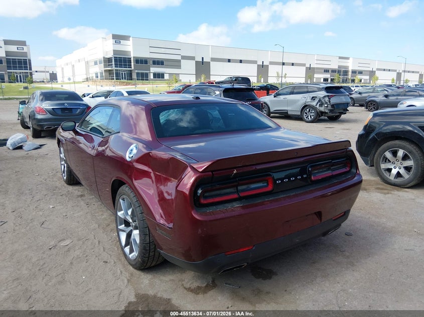 Vin: 2c3cdzjg0lh223418, lot: 46011852, dodge challenger gt 20203