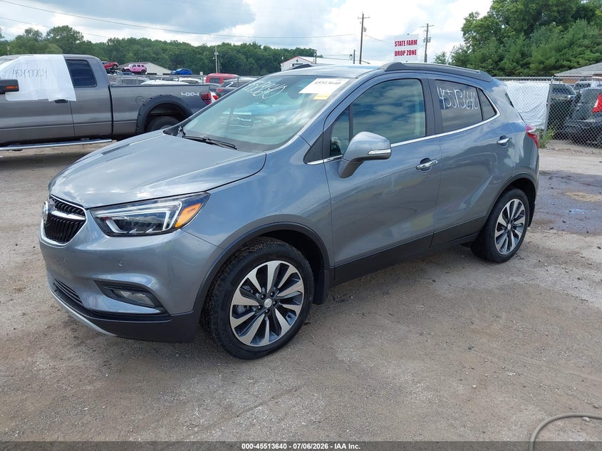 Vin: kl4cjgsm2kb823601, lot: 46011856, buick encore awd essence 20192