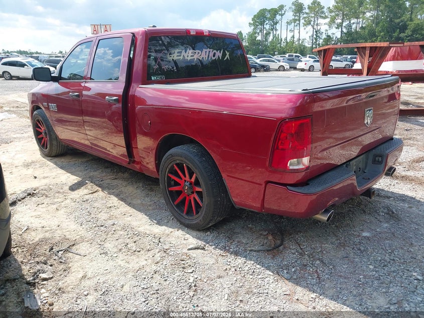 Vin: 1c6rr6kt0fs664195, lot: 46011922, ram 1500 express 20153