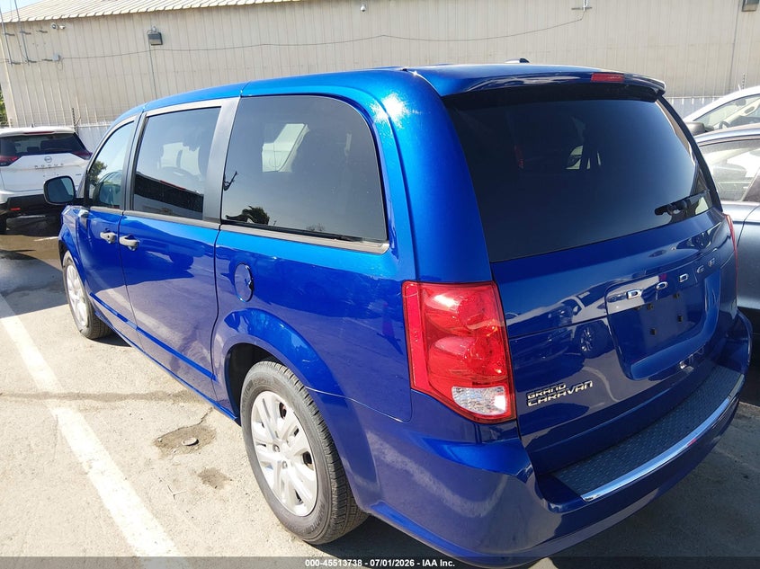 2019 Dodge Grand Caravan Se VIN: 2C4RDGBG2KR676702 Lot: 45513738
