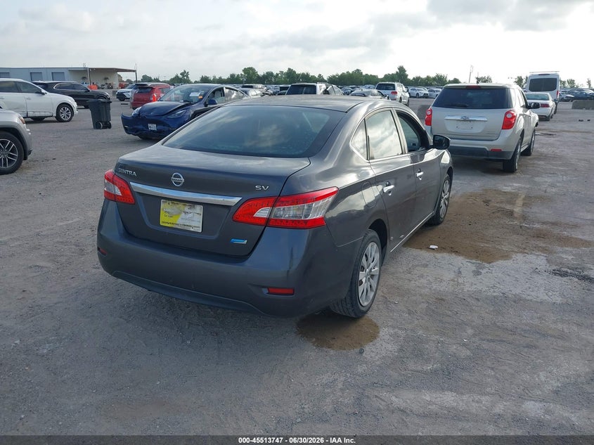 2013 NISSAN SENTRA auction photo 4