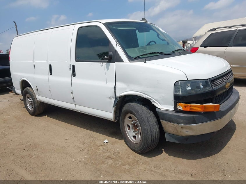 Vin: 1gcwgafp4p1116368, lot: 46011996, chevrolet express cargo rwd 2500 regular wheelbase wt 2023 img_1