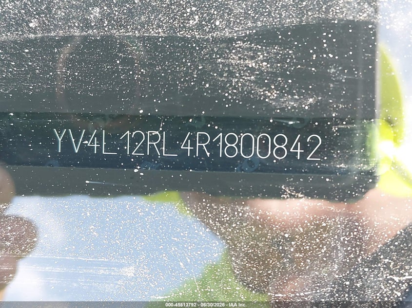 2024 Volvo Xc60 B5 Plus Dark Theme VIN: YV4L12RL4R1800842 Lot: 45513792